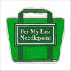 MEG-035 Green Per My Last Needlepoint | 0.75Acrylic Contour |