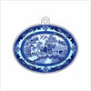 MEG-061 Willow Oval Plate Ornament | 0.25Acrylic Ornament
