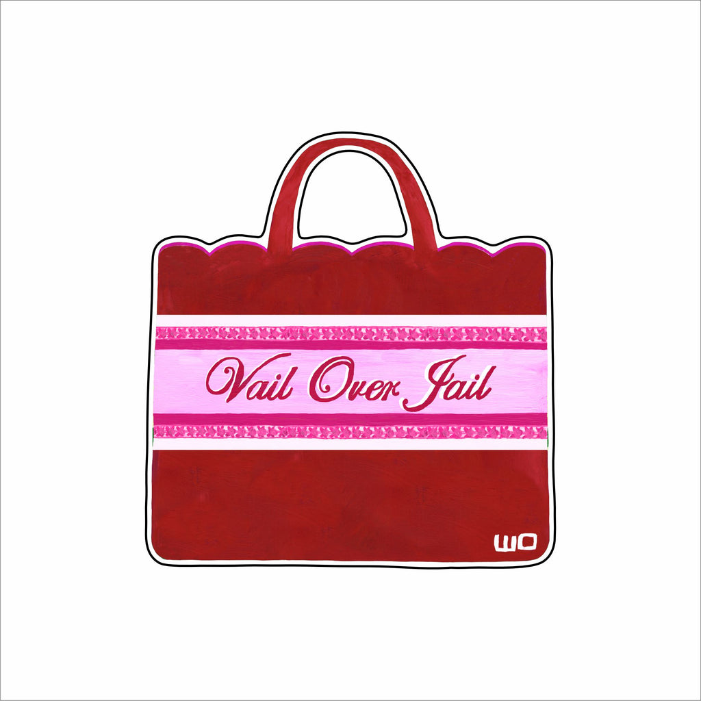 MEG-066 Vail Over Jail Ornament | 0.25Acrylic Ornament
