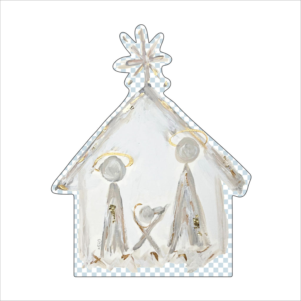 Manger Scene | 0.75 Acrylic Cutout | Case Bundle any 10+ (Pack of 1)