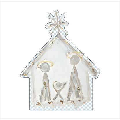 MGA-004 Manger Scene | 0.75 Acrylic Contour