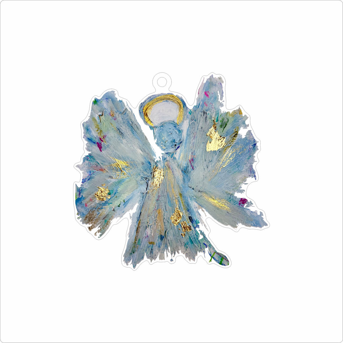 MGA-006 Blue Angel Ornament | 0.25Acrylic Ornament