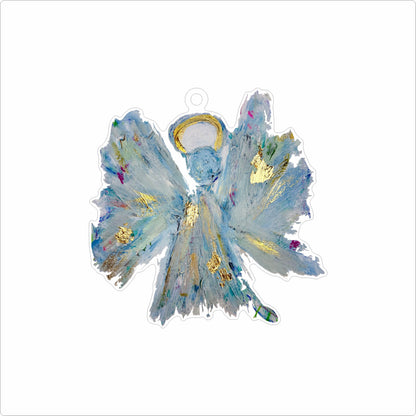 MGA-006 Blue Angel Ornament | 0.25Acrylic Ornament