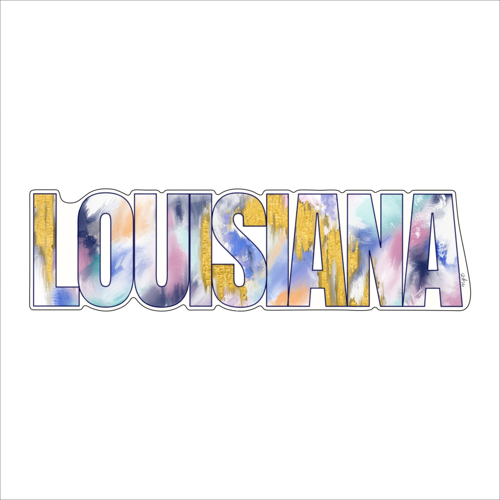 MGT-008 Louisiana | 0.75in. Acrylic Contour |