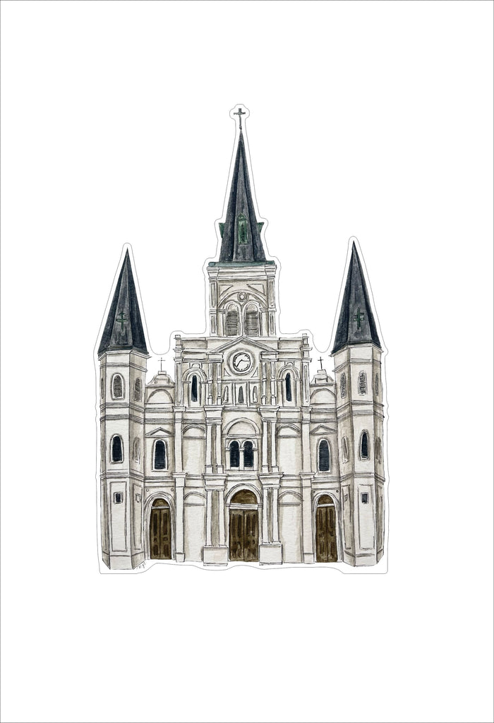 MGT-015 St. Louis Cathedral | 0.75Acrylic Contour | Case of 25