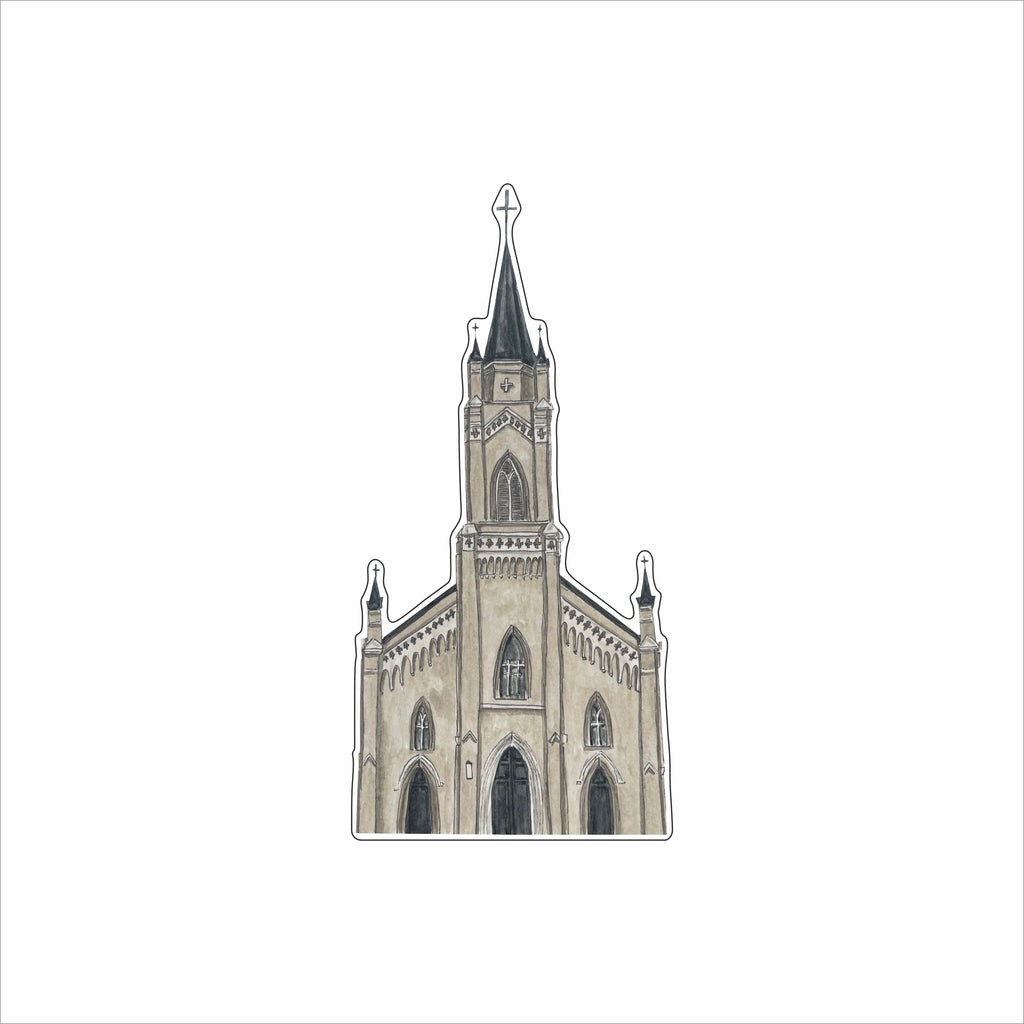 MGT-022 St. Philomena Church | Labadieville | 0.75Acrylic Contour
