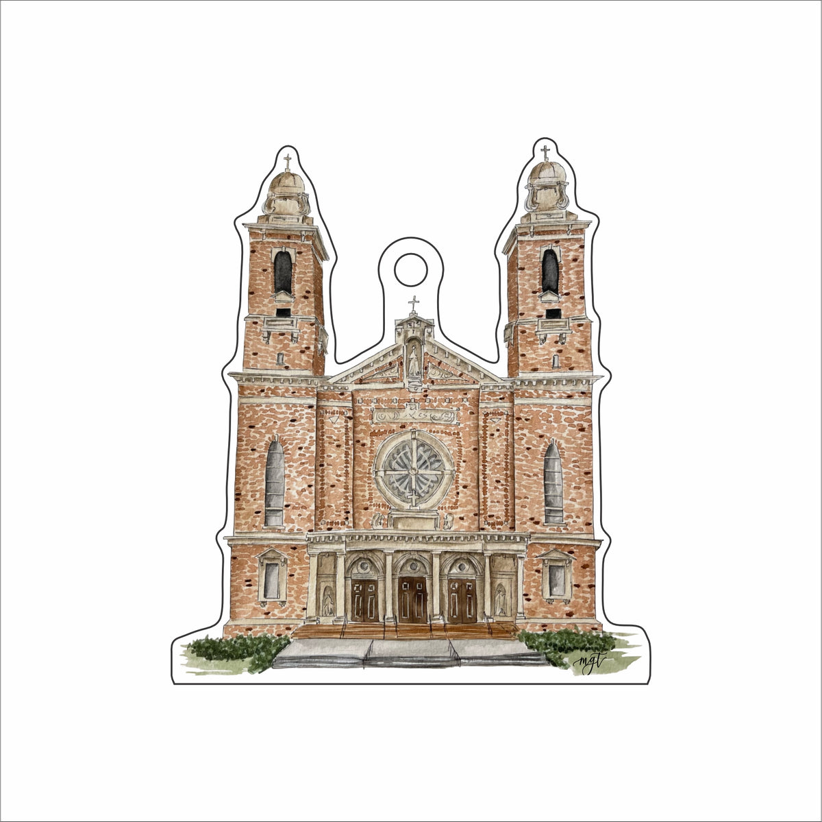 MGT-027 St. Joseph Ornament | 0.25Acrylic Ornament