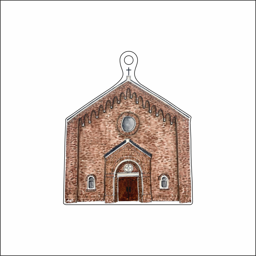 MGT-045 St. James Church Ornament | 0.25Acrylic Ornament