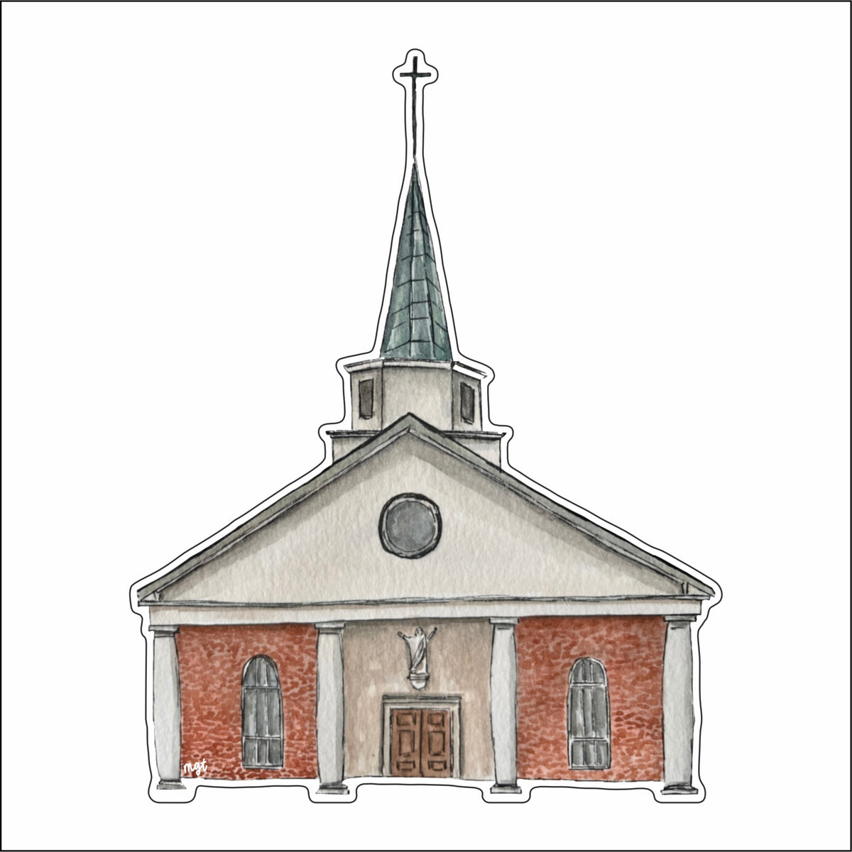 MGT-035 St. Jospeh- Cecilla | 0.75Acrylic Contour