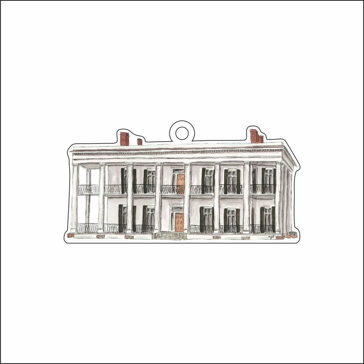 MGT-036 Ducros Ornament | 0.25Acrylic Ornament