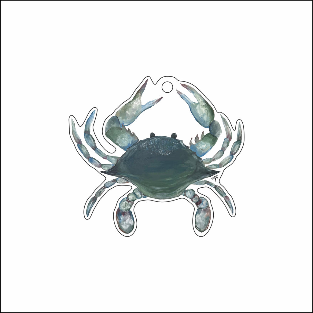 MGT-038 Crab Ornament | 0.25Acrylic Ornament