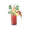 MGT-050 Bloody Cajun Ornament | 0.25Acrylic Ornament