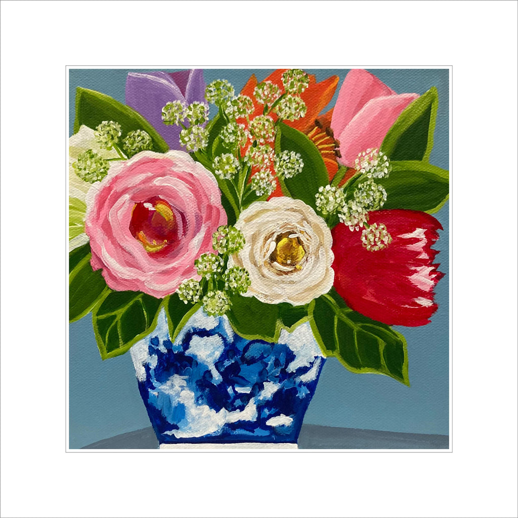 Flower Vase | 0.75in. Acrylic Cutout 5.5x5.5|