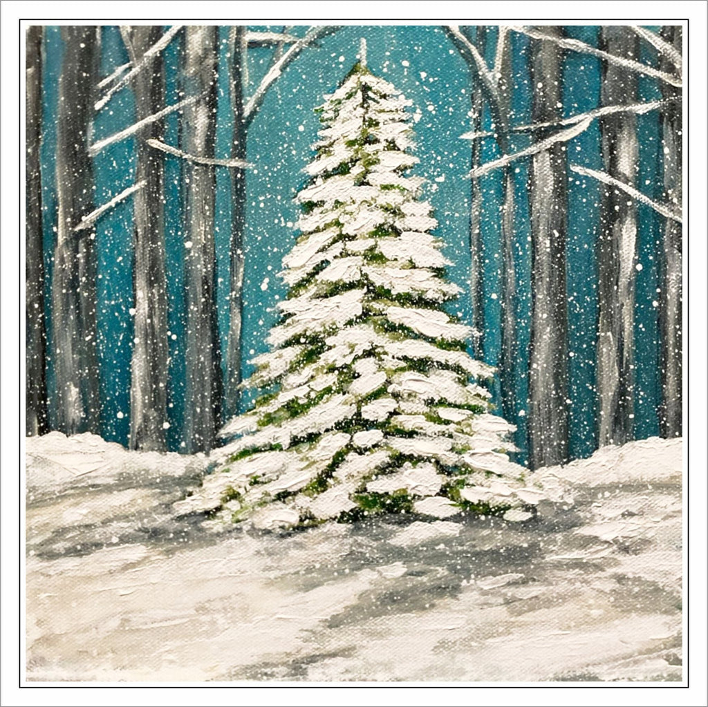 MHE-015 Winter Wonderland Tree | 0.75in. Acrylic Contour |