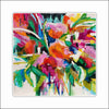 MHE-019 Abstract Floral Block | 0.75Acrylic Block