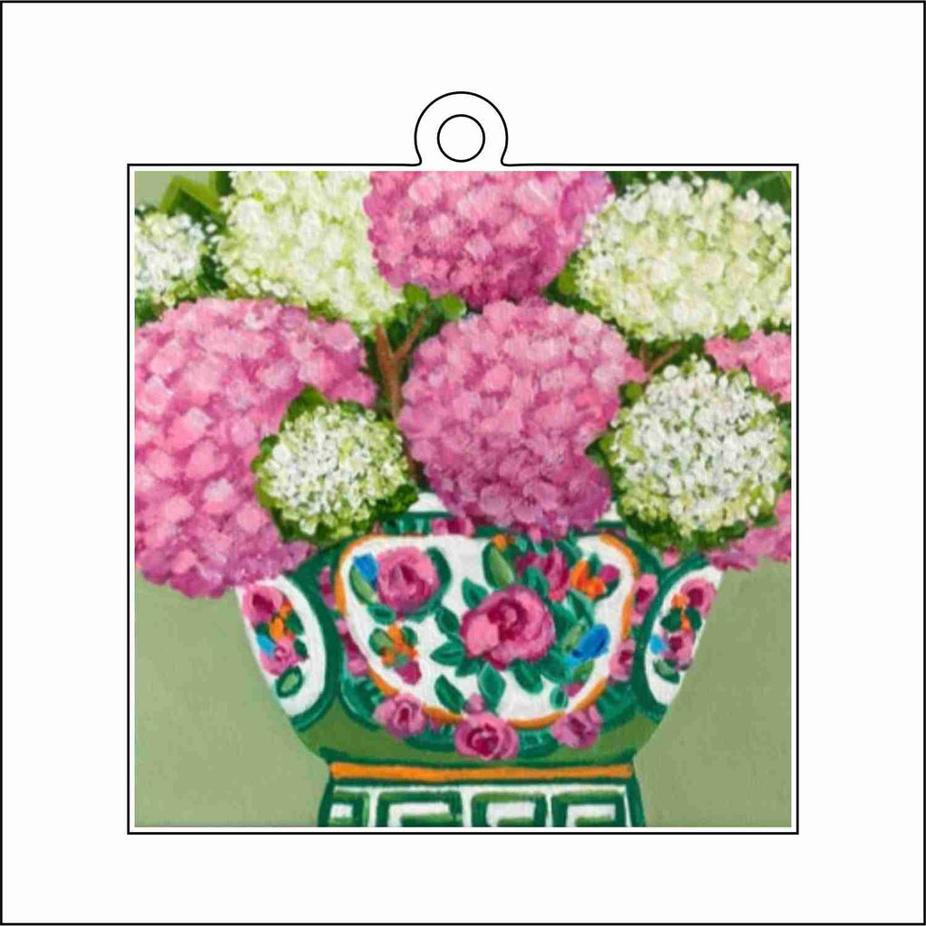 MHE-026 Floral IV Ornament | 0.25Acrylic Ornament