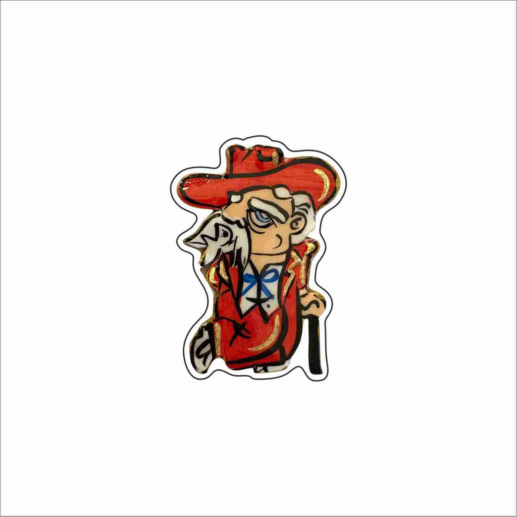 MHN-001 Colonel Charm | 0.125Acrylic Charm | Case of 4