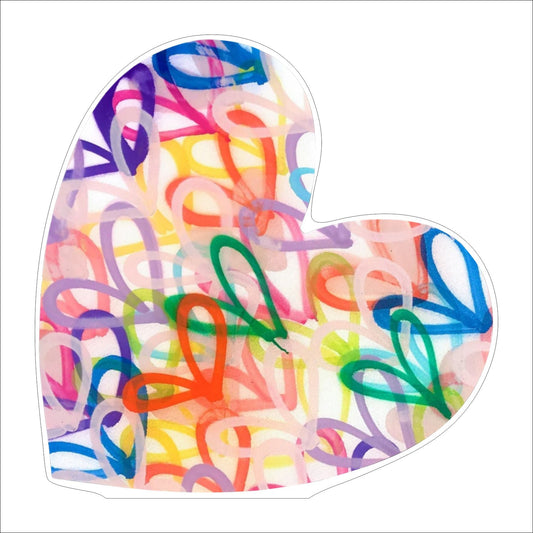 Heart | 0.75in. Acrylic Cutout | Case of 25