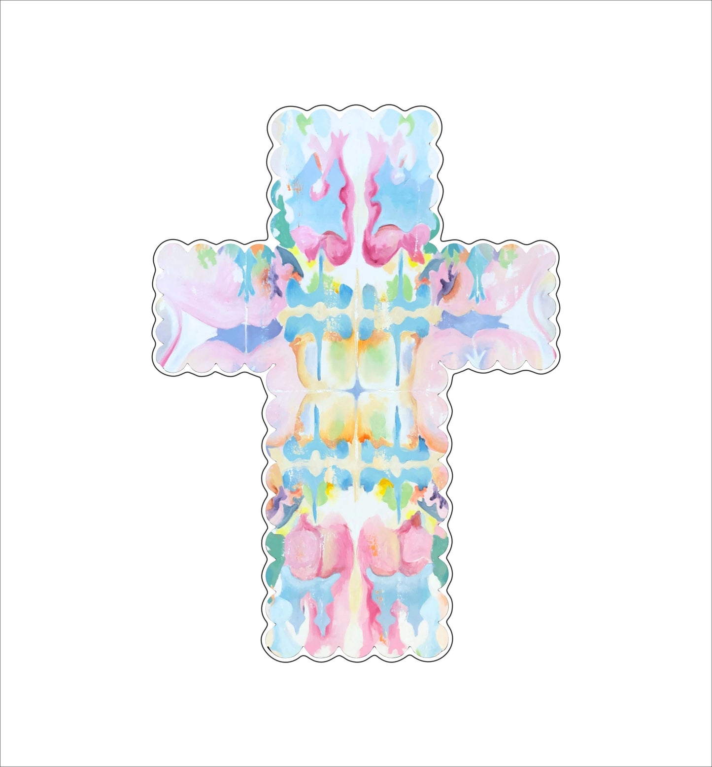 Cross 2 | 0.75in. Acrylic Cutout |
