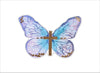 Blue Cross Butterfly Mini  | 0.50in. Acrylic Cutout | Case of 25