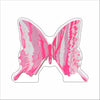 MKD-047 Pink Abstract Butterfly | 0.50in. Acrylic Contour | Case Bundle of 25