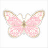 MKD-050 Baby Pink Butterfly | 0.50in. Acrylic Contour | Case Bundle of 25