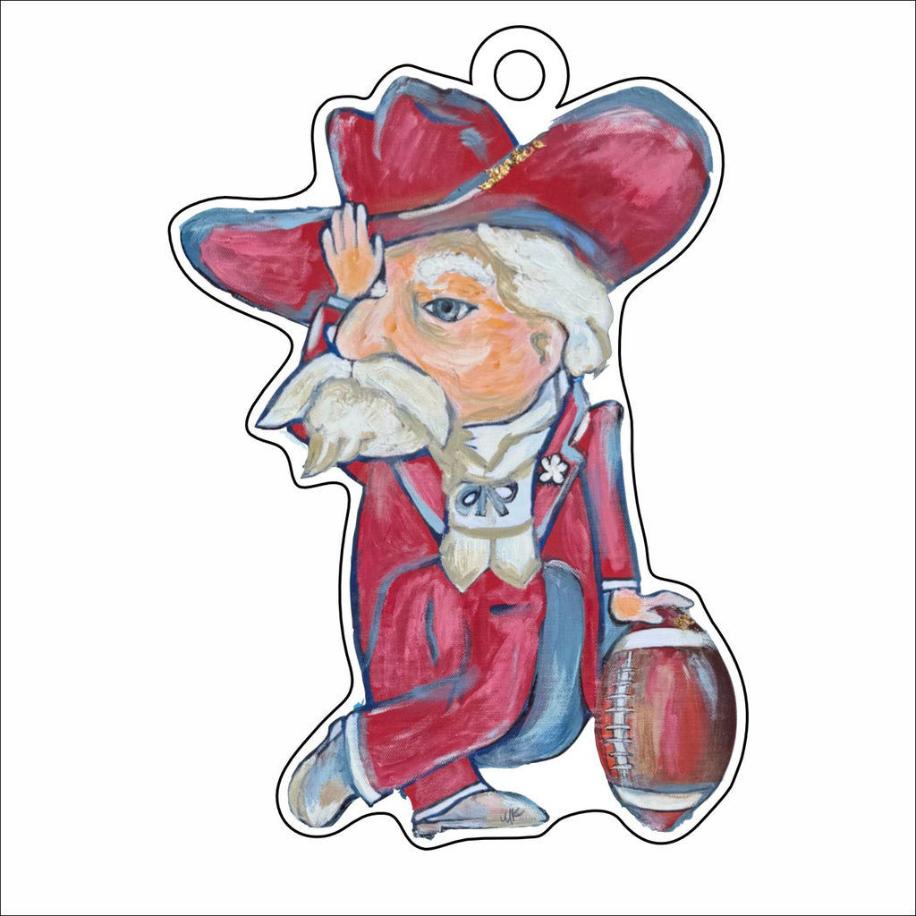 MKD-059 Rebel Man Ornament | 0.25in. Acrylic Ornament | Case Bundle of 25