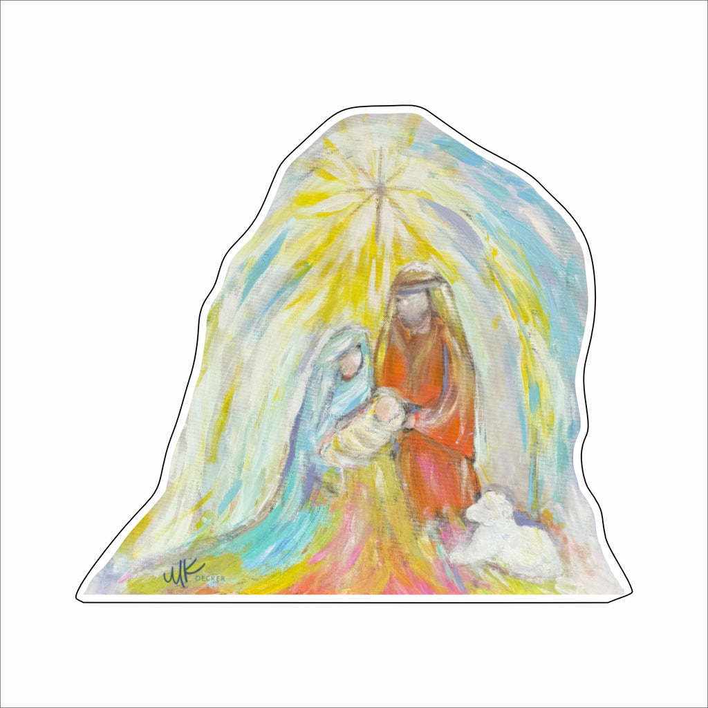 MKD-062 Nativity | 0.50in. Acrylic Contour | Case Bundle of 25