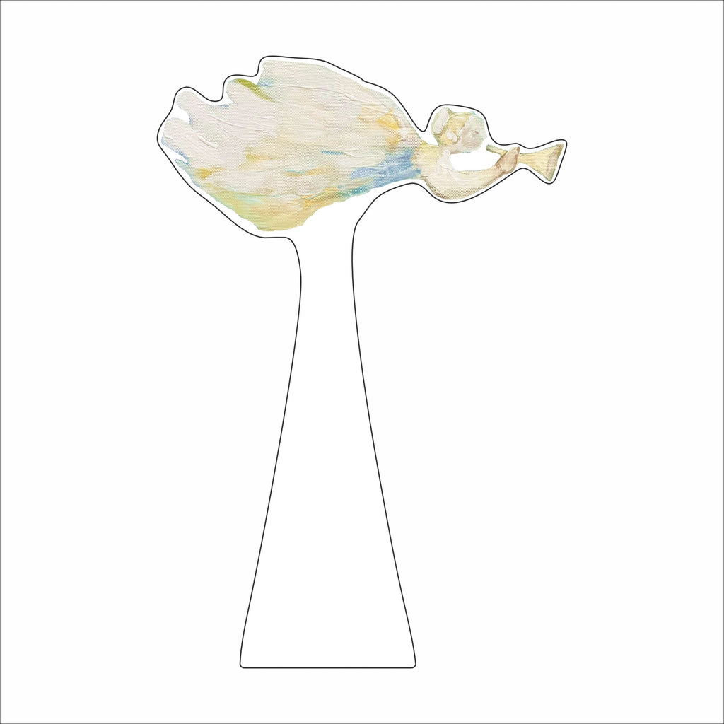 MKD-070 Nativity Angel Mini | 0.50Acrylic Contour | Case of 25