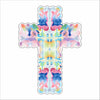 MKD-080 Purple Kaleidoscope Cross Mini | 0.50Acrylic Mini |