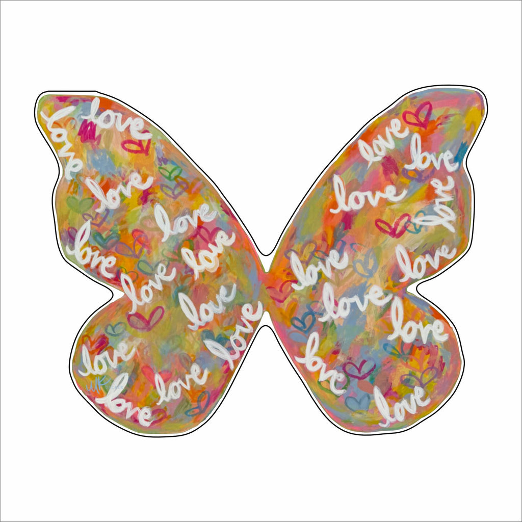 MKD-088 Love Is Like A Butterfly Mini | 0.50Acrylic Mini | Case of 25