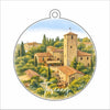 MKD-089 Tuscany Ornament | 0.25Acrylic Ornament |