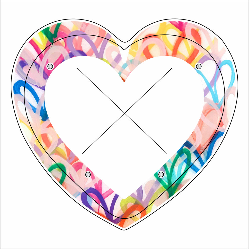 MKD-094 Heart Picture Frame | Case of 25