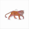 MKD-107 Tiger Walk Ornament | 0.25Acrylic Ornament