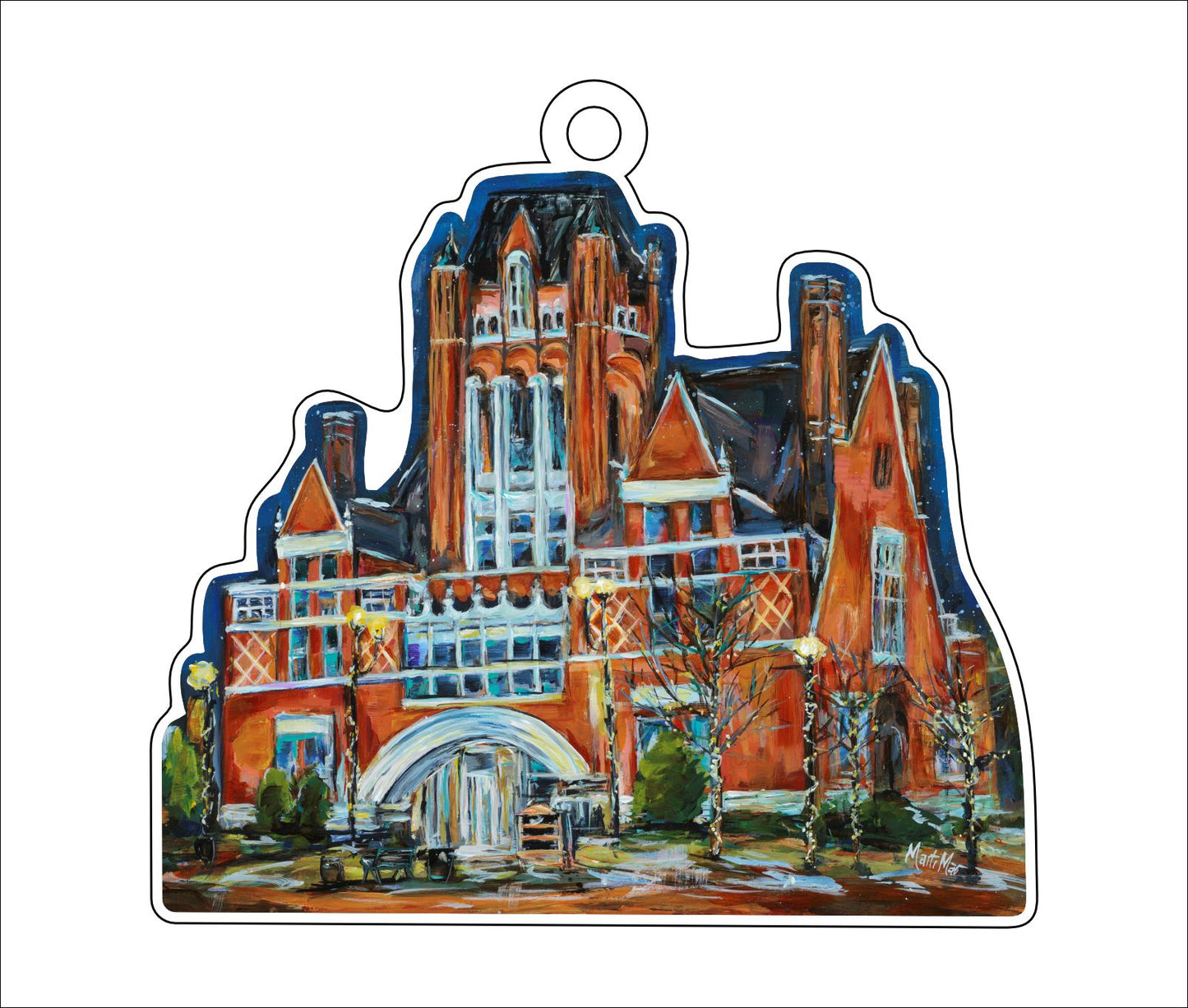 MOO-001 Bardstown Ornament | 0.25in. Acrylic Ornament
