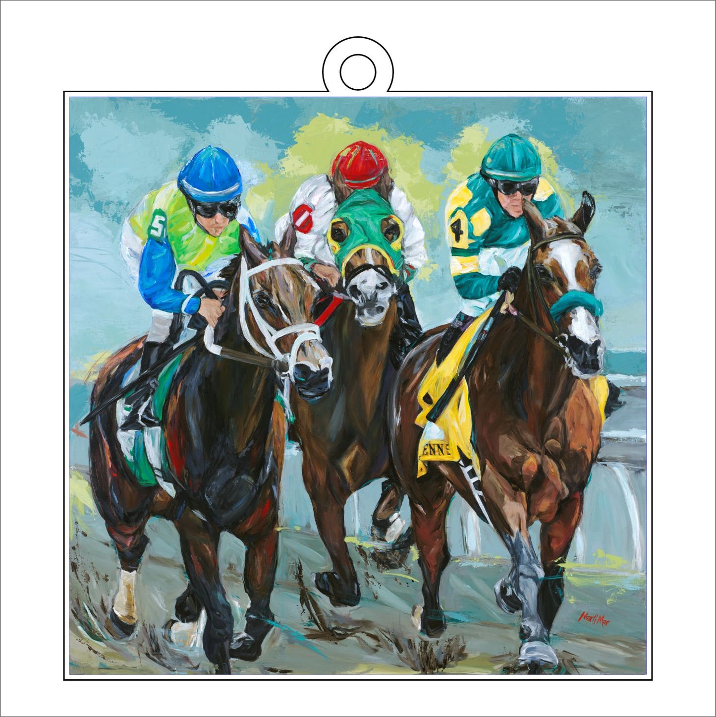 Around the Stretch | 0.25 in.. Acrylic Ornament