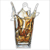 MOO-043 Reelin with a Feelin | 0.25in. Acrylic Ornament