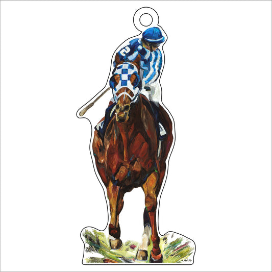 MOO-046 Secretariat 1973 | 0.25in. Acrylic Ornament