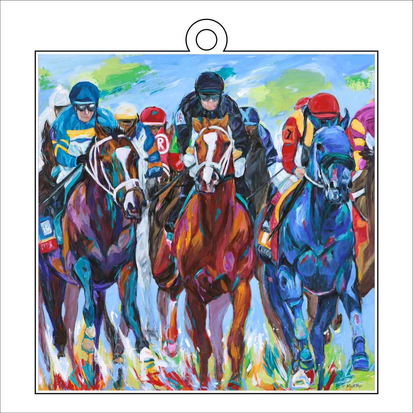 MOO-047 Biggest Long Shot | 0.25in. Acrylic Ornament