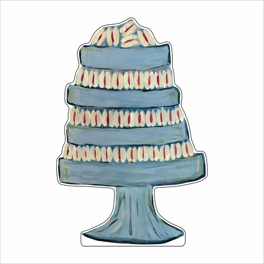 MPA-002 Blue Cake | 0.75Acrylic Contour |