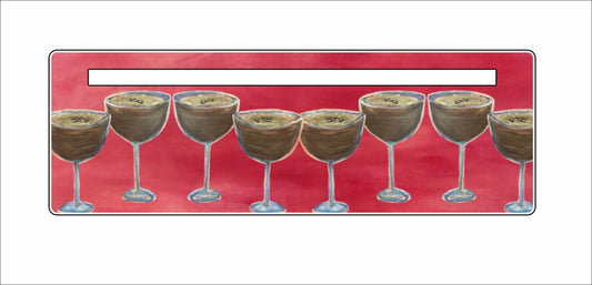 MPA-006-C10 Espresso Martini Mahjong Card Line Finde | 0.125Acrylic Contour | Case of 10