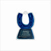 MPA-013 Blue Horeshoe Ornament | 0.25Acrylic Ornament