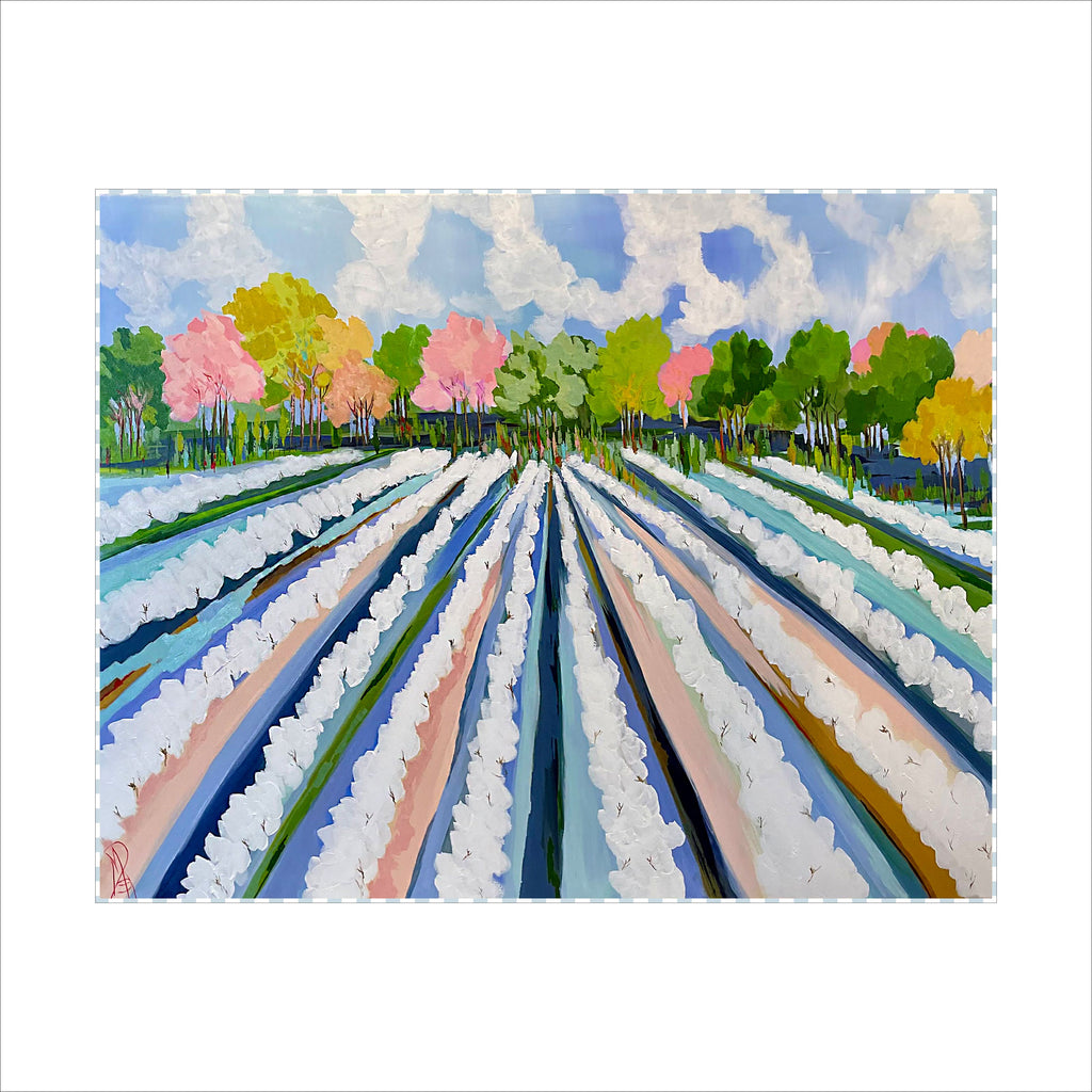 Fields Block | 0.75in. Acrylic Cutout 8x10 | Single