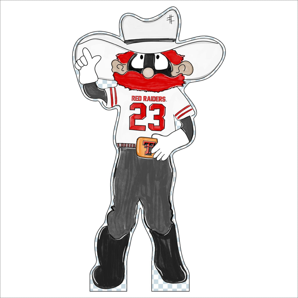 MSH-001 Raider Red | 0.75in. Acrylic Cutout  | Case (Bundle of 25)