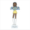 MSH-004 AZD 3 | 0.75in. Acrylic Cutout  |