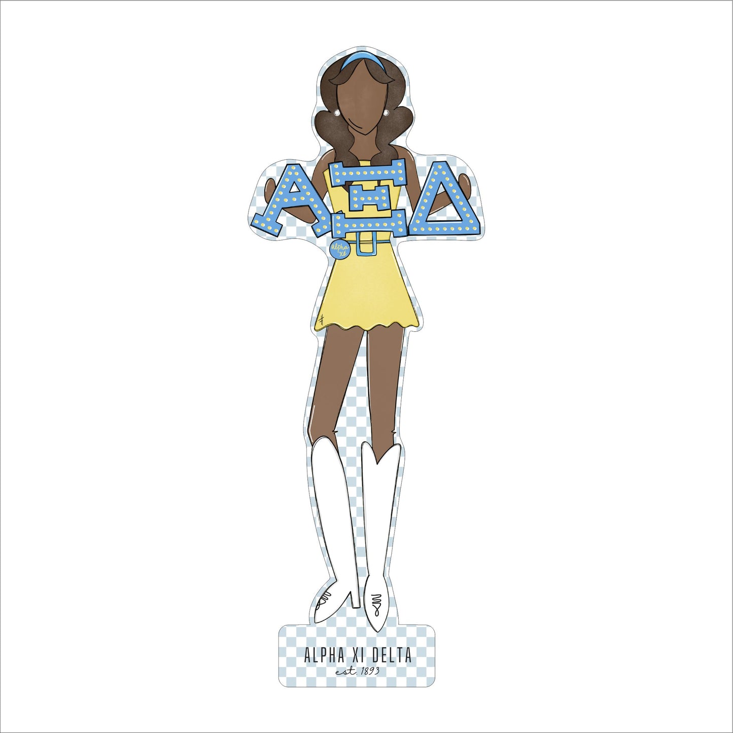 MSH-004 AZD 3 | 0.75in. Acrylic Cutout  |