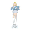 MSH-009 ADPi 2 | 0.75in. Acrylic Cutout  |