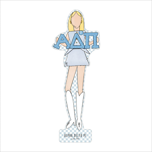 MSH-009 ADPi 2 | 0.75in. Acrylic Cutout  | Case (Bundle of 100)