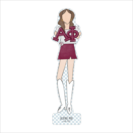 MSH-011 Alpha Phi 1 | 0.75in. Acrylic Cutout  |