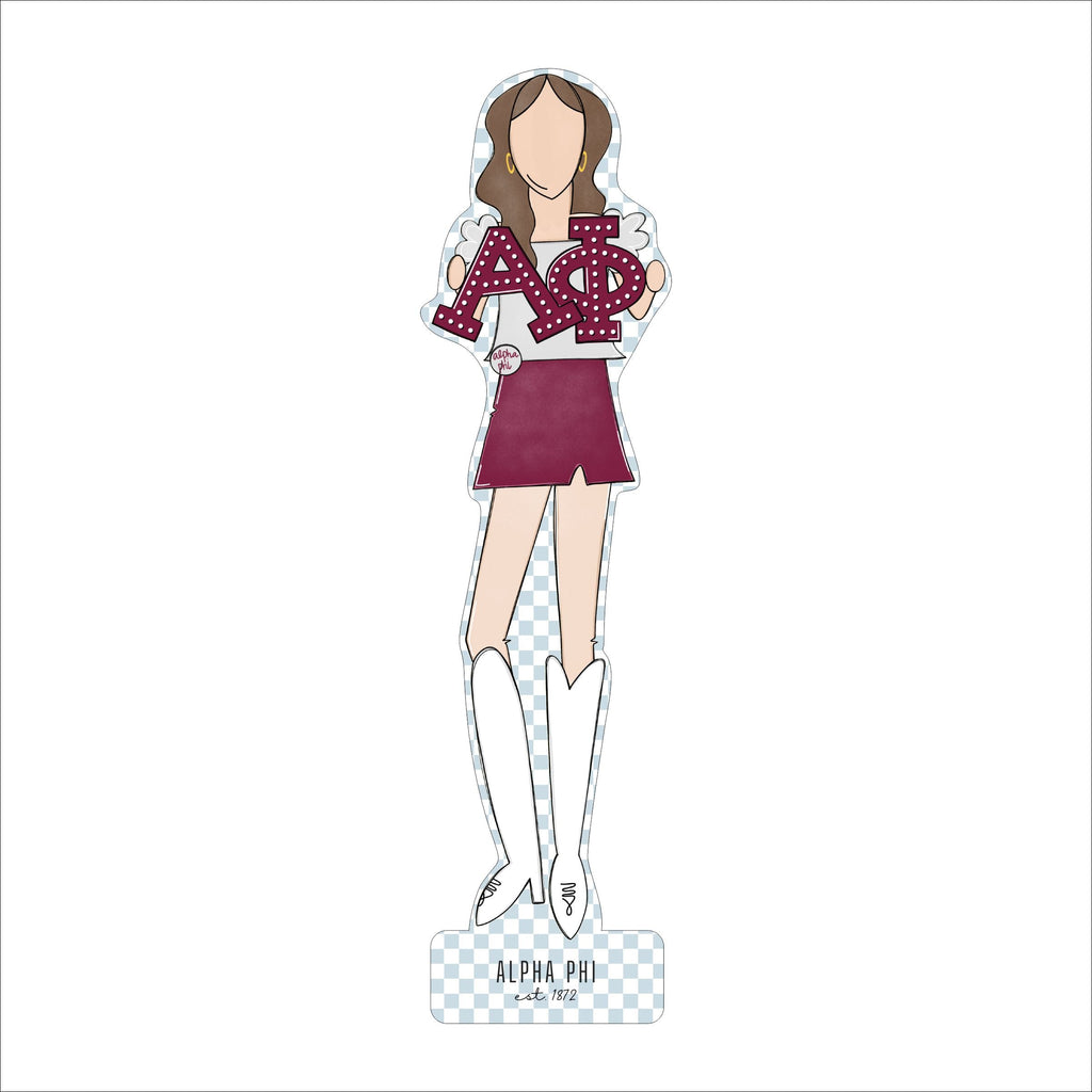 MSH-011 Alpha Phi 1 | 0.75in. Acrylic Cutout  | Case (Bundle of 100)